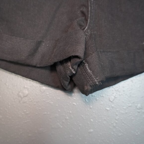 Wild Fable Womens Black Highest High Rise Mom Denim Cuffed Shorts Size 4 - Picture 3 of 5